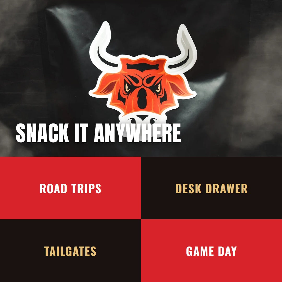 Snack Oxtail Bites anywhere: road trips, desk drawer, tailgates, game day