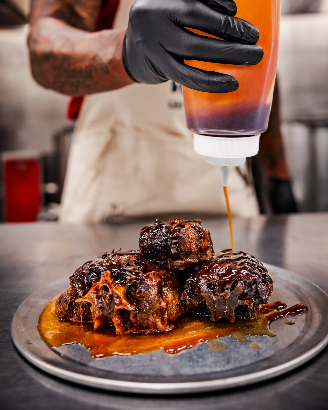 SPECIAL: Hot Honey Oxtail Softballs