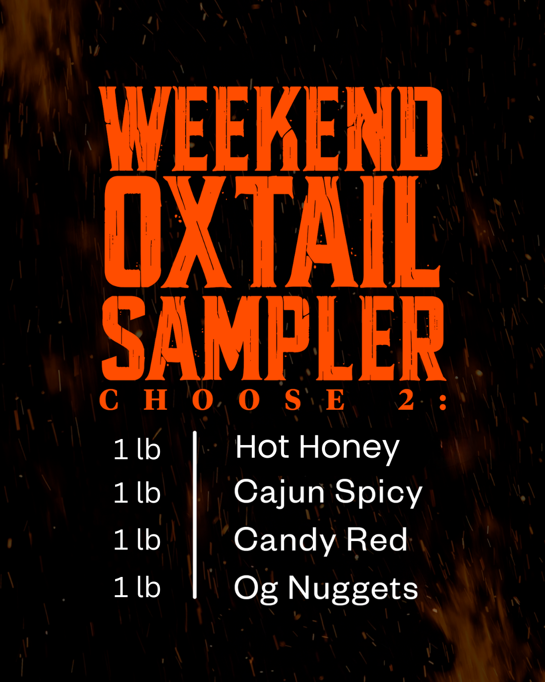 Oxtail Softballs - Weekend Sampler Pack (2 lbs)