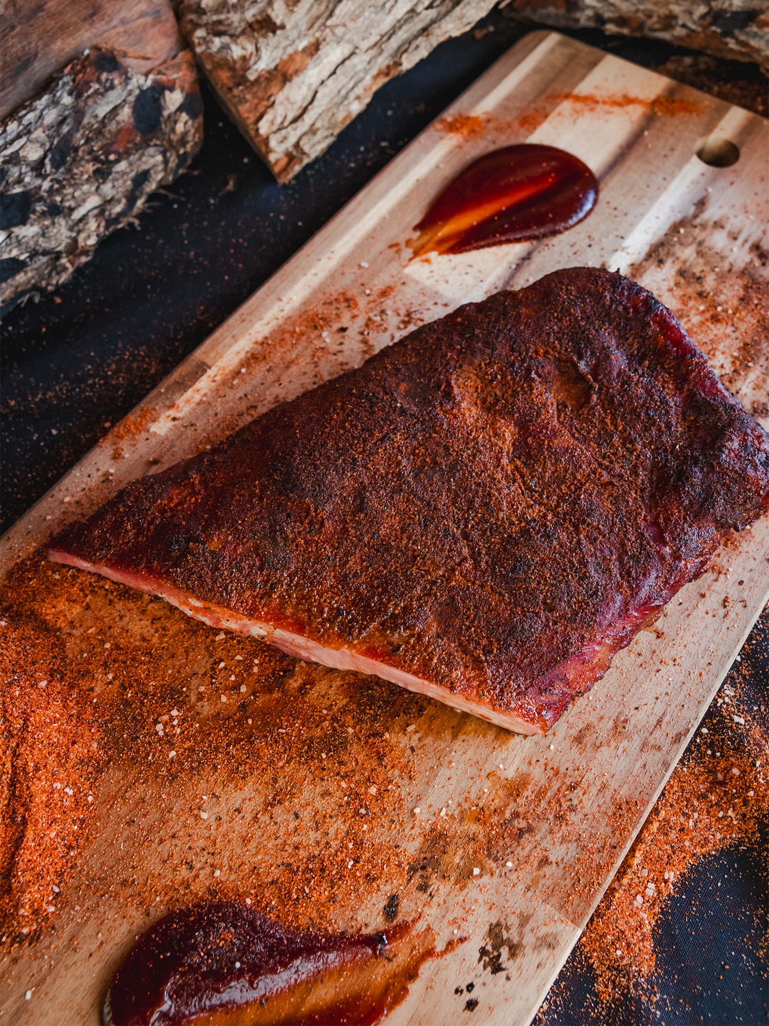 Les's 'Railroad Track' Spare Ribs