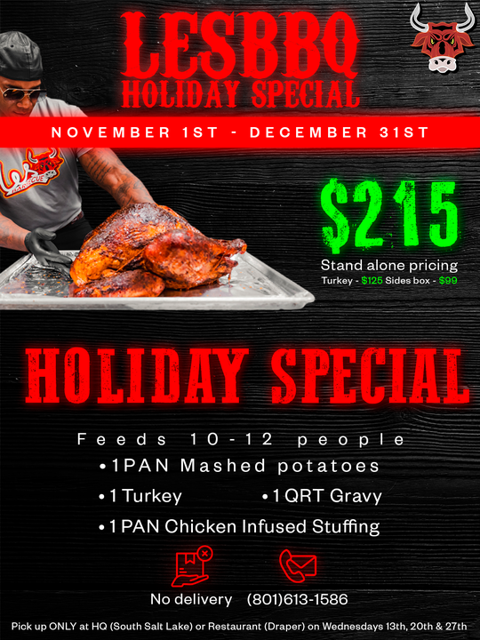 Holiday Turkey Special