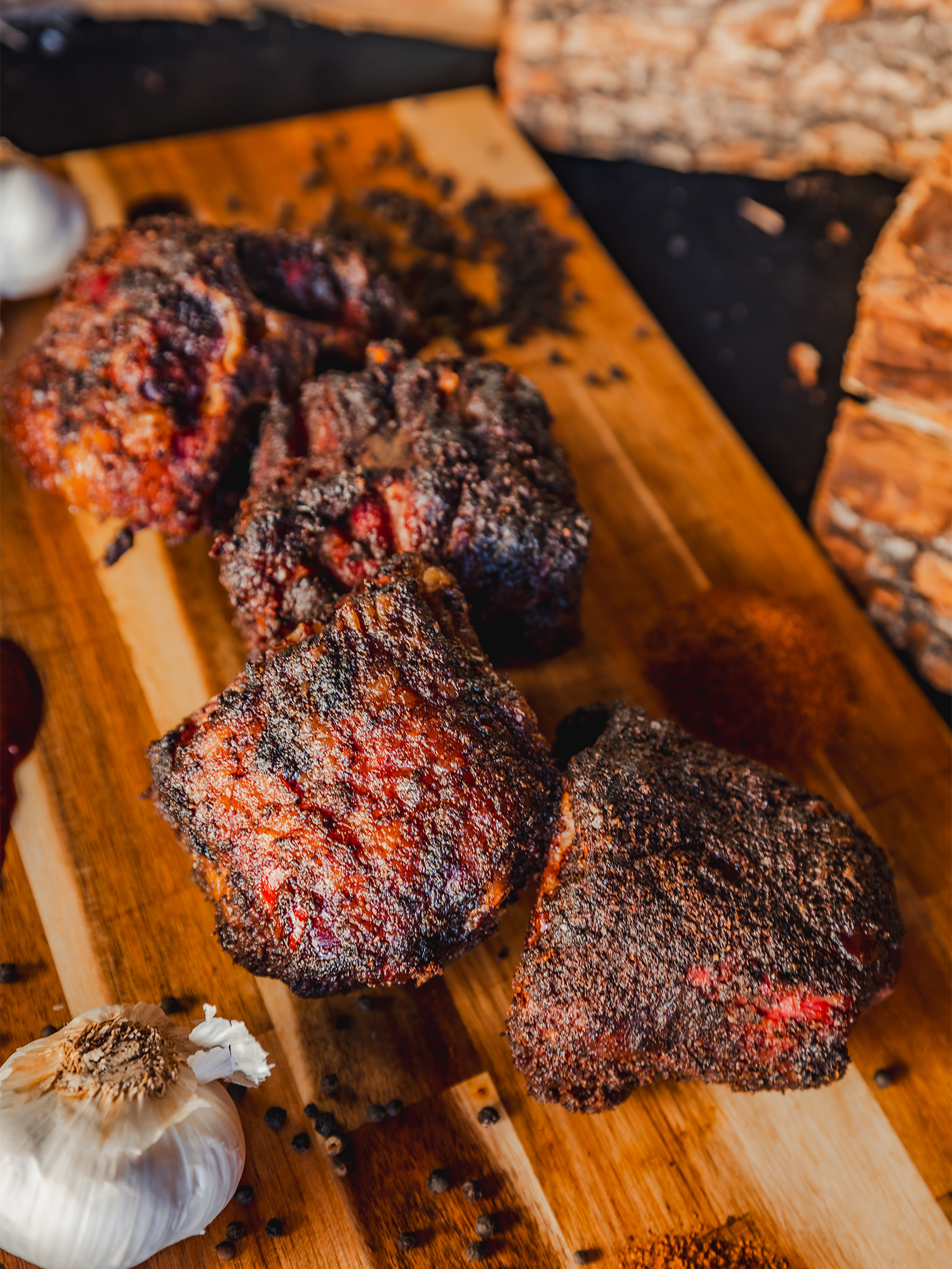 Cajun Spicy Oxtail Softballs