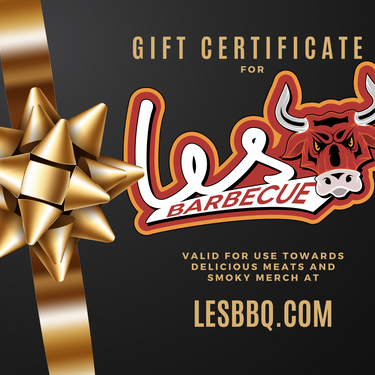 LesBBQ.com Gift Certificate