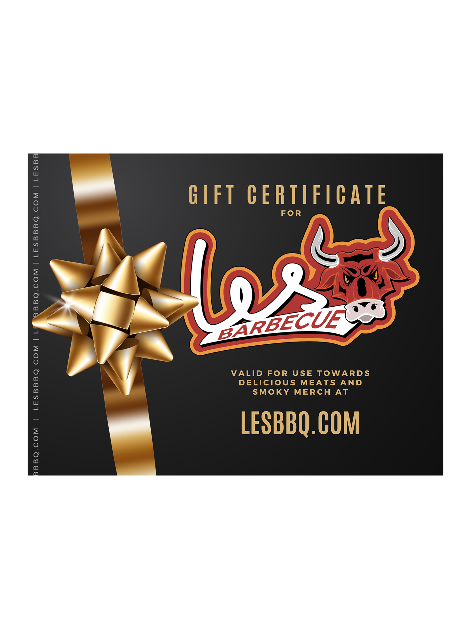 LesBBQ.com Gift Certificate