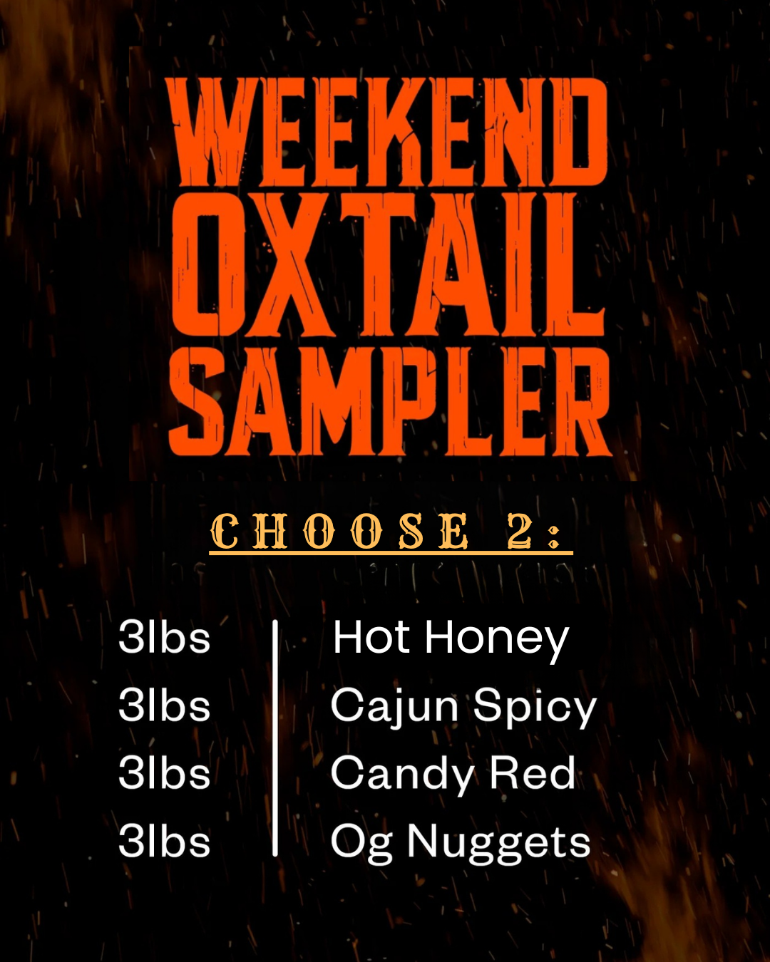 Oxtail Softballs - Weekend Sampler Pack (6 lbs)