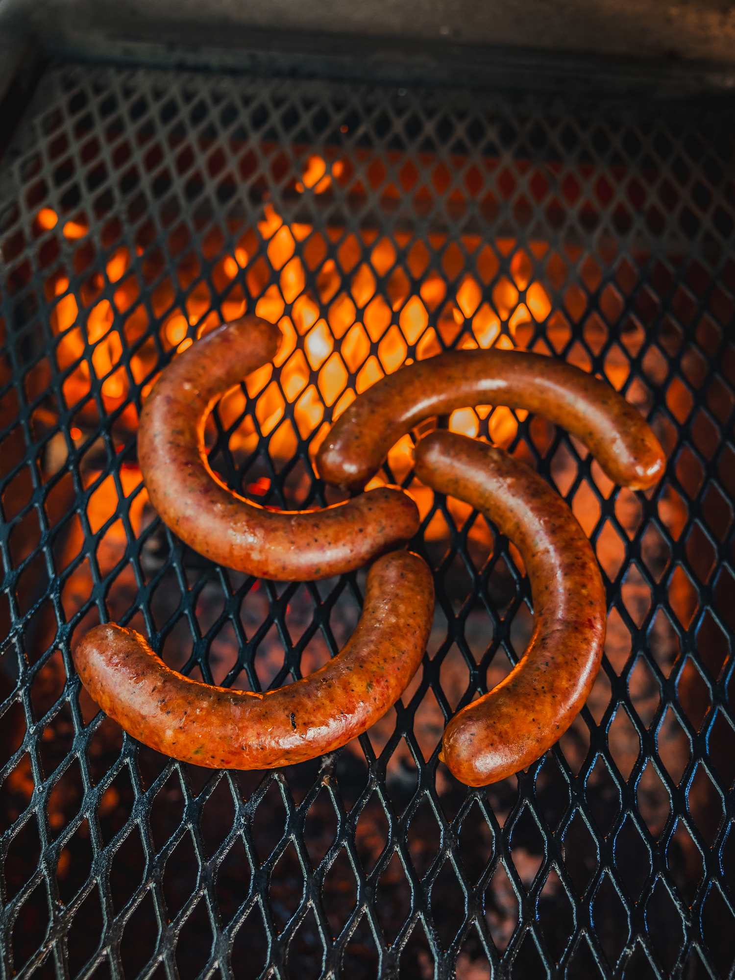 Oxtail & Cheddar Infused Beef Sausage