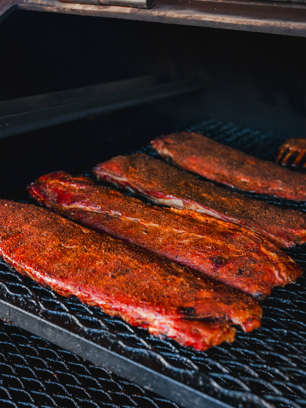 Les's 'Railroad Track' Spare Ribs