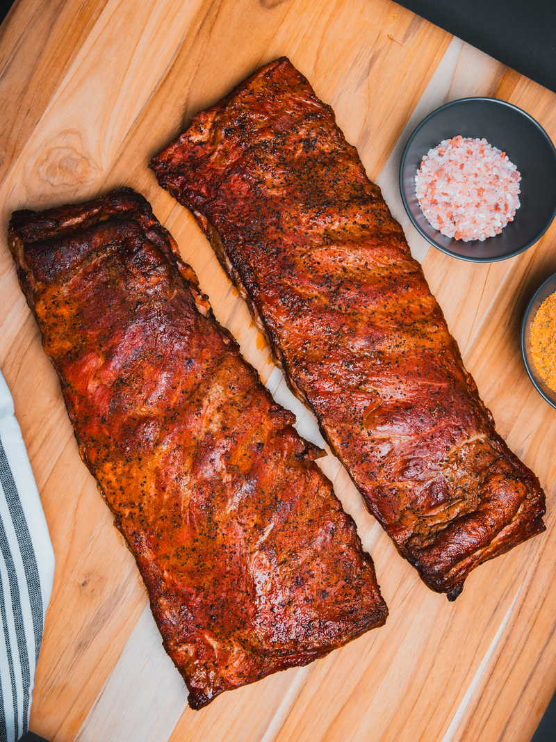 Les's 'Railroad Track' Spare Ribs
